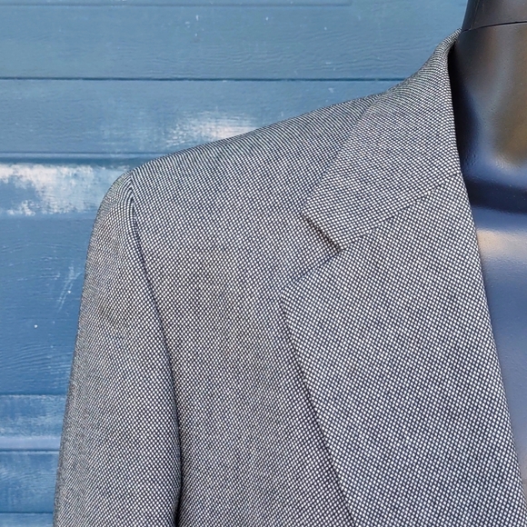 Burberry® Men's Pure Wool Snake Eye pure Wool Fabric Blazer - Picture 5 of 16